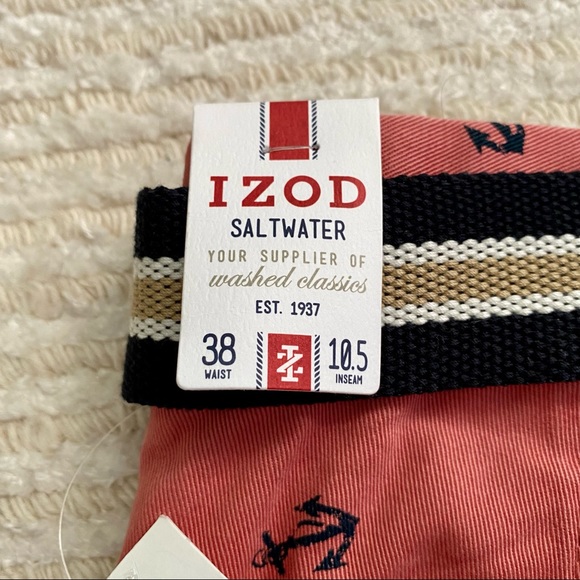NWT Izod Saltwater chino shorts - Picture 8 of 12